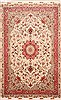 Tabriz Green Hand Knotted 66 X 100 Area Rug 254-29121 Thumb 0
