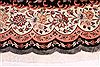 Tabriz Blue Oval Hand Knotted 65 X 99 Area Rug 254-29125 Thumb 1