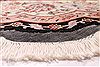 Tabriz Blue Oval Hand Knotted 65 X 99 Area Rug 254-29125 Thumb 5