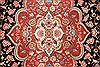 Tabriz Blue Oval Hand Knotted 65 X 99 Area Rug 254-29125 Thumb 6