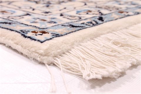 Nain Blue Hand Knotted 67 X 910 Area Rug 254-29127 Image 5