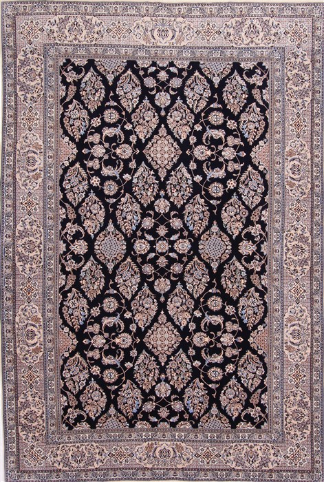 Nain Beige Hand Knotted 68 X 910 Area Rug 254-29128 Image 0