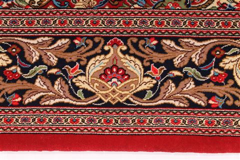 Qum Beige Hand Knotted 68 X 102 Area Rug 254-29129 Image 6