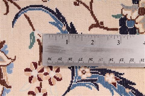Nain Blue Hand Knotted 69 X 910 Area Rug 254-29130 Image 2