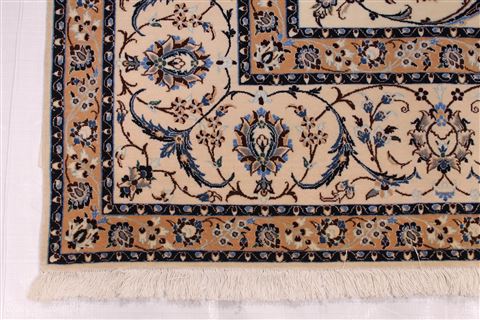 Nain Blue Hand Knotted 69 X 910 Area Rug 254-29130 Image 4