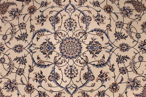 Nain Blue Hand Knotted 69 X 910 Area Rug 254-29130 Image 5