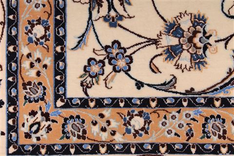 Nain Blue Hand Knotted 69 X 910 Area Rug 254-29130 Image 7