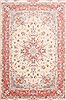 Tabriz Purple Hand Knotted 67 X 100  Area Rug 254-29131 Thumb 0