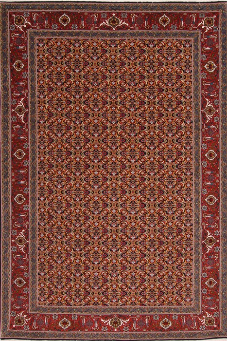 Mahi Beige Hand Knotted 69 X 910 Area Rug 254-29132 Image 0