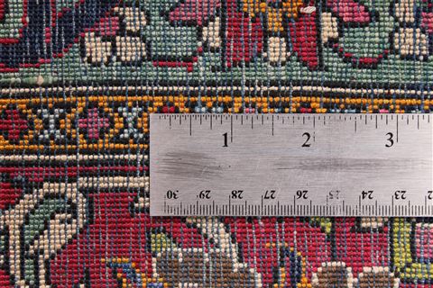 Kashan Red Hand Knotted 72 X 106  Area Rug 254-29133 Image 6