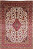 Kashan Red Hand Knotted 72 X 106  Area Rug 254-29133 Thumb 0