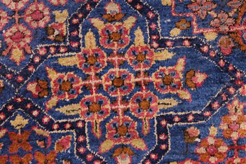 Kashan Red Hand Knotted 72 X 99 Area Rug 254-29134 Image 4