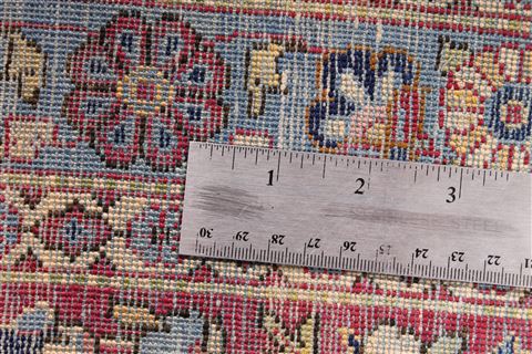 Kashan Red Hand Knotted 72 X 99 Area Rug 254-29134 Image 5
