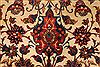 Isfahan Beige Hand Knotted 610 X 109  Area Rug 254-29135 Thumb 2