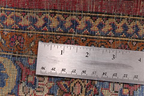 Kashan Beige Hand Knotted 69 X 104 Area Rug 254-29136 Image 5