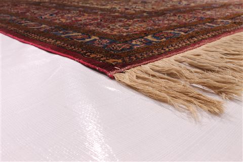 Kashan Beige Hand Knotted 69 X 104 Area Rug 254-29136 Image 6