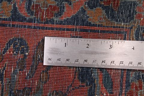 Mahal Blue Hand Knotted 103 X 149 Area Rug 254-29142 Image 2