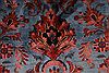 Mahal Blue Hand Knotted 103 X 149 Area Rug 254-29142 Thumb 1