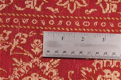 Qum Beige Hand Knotted 65 X 99 Area Rug 254-29145 Image 3