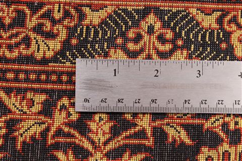 Qum Yellow Hand Knotted 64 X 910 Area Rug 254-29147 Image 7