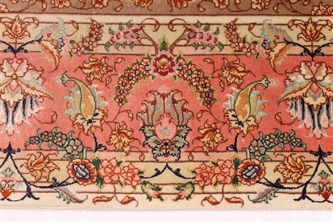 Tabriz Purple Hand Knotted 68 X 98 Area Rug 254-29154 Image 7