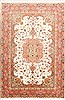 Tabriz Purple Hand Knotted 68 X 98 Area Rug 254-29154 Thumb 0