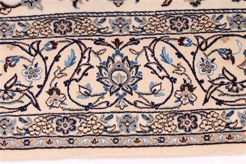 Nain Blue Hand Knotted 69 X 100 Area Rug 254-29155 Image 7