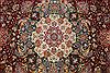 Tabriz Green Hand Knotted 68 X 100  Area Rug 254-29158 Thumb 9