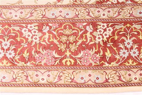 Qum Purple Hand Knotted 66 X 100 Area Rug 254-29159 Image 6