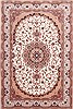 Tabriz Beige Hand Knotted 68 X 101  Area Rug 254-29160 Thumb 0