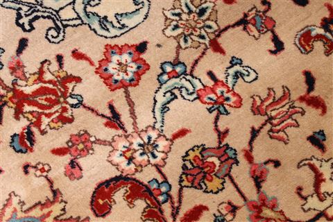 Tabriz Green Hand Knotted 113 X 174 Area Rug 254-29164 Image 1