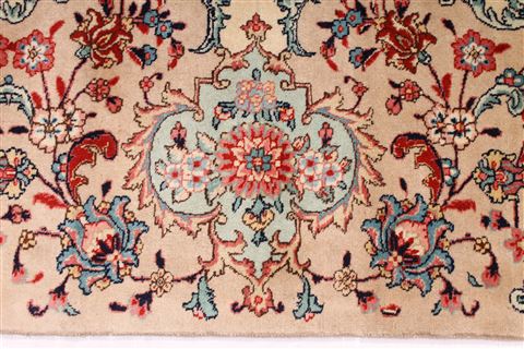 Tabriz Green Hand Knotted 113 X 174 Area Rug 254-29164 Image 7