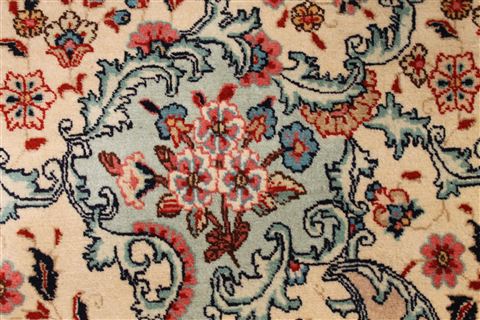 Tabriz Green Hand Knotted 113 X 174 Area Rug 254-29164 Image 8
