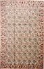 Tabriz Green Hand Knotted 113 X 174 Area Rug 254-29164 Thumb 0