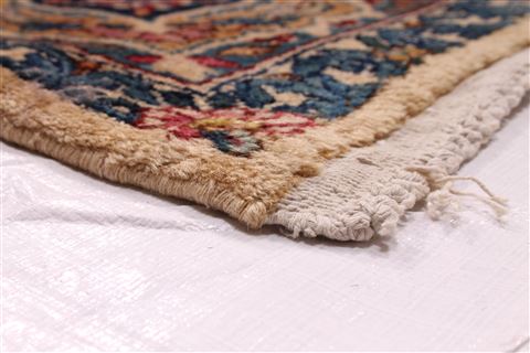 Kerman Blue Hand Knotted 120 X 1410 Area Rug 254-29166 Image 5