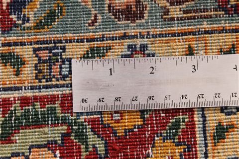 Tabriz Blue Hand Knotted 118 X 150 Area Rug 254-29167 Image 3