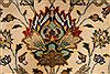 Tabriz Blue Hand Knotted 118 X 150 Area Rug 254-29167 Thumb 2