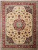 Tabriz Blue Hand Knotted 118 X 150 Area Rug 254-29167 Thumb 0