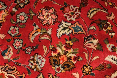 Tabriz Blue Hand Knotted 116 X 166 Area Rug 254-29168 Image 2