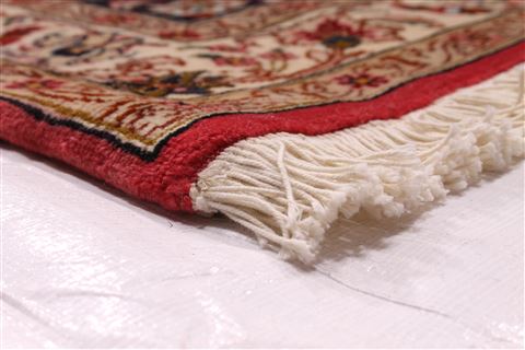 Tabriz Blue Hand Knotted 116 X 166 Area Rug 254-29168 Image 4