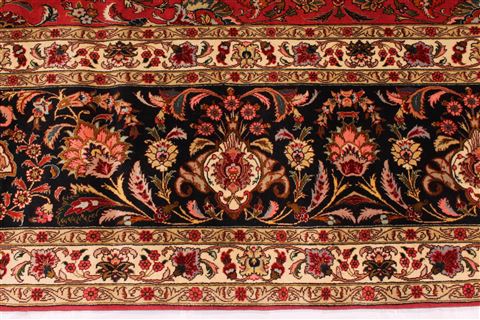 Tabriz Blue Hand Knotted 116 X 166 Area Rug 254-29168 Image 7