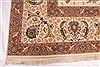 Tabriz Beige Hand Knotted 116 X 165  Area Rug 254-29169 Thumb 4