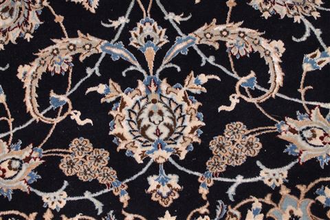 Nain Beige Hand Knotted 114 X 163 Area Rug 254-29172 Image 2