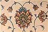 Tabriz Beige Hand Knotted 116 X 168 Area Rug 254-29173 Thumb 1