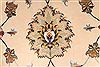 Tabriz Beige Hand Knotted 116 X 168 Area Rug 254-29173 Thumb 2