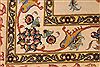 Tabriz Beige Hand Knotted 116 X 168 Area Rug 254-29173 Thumb 9