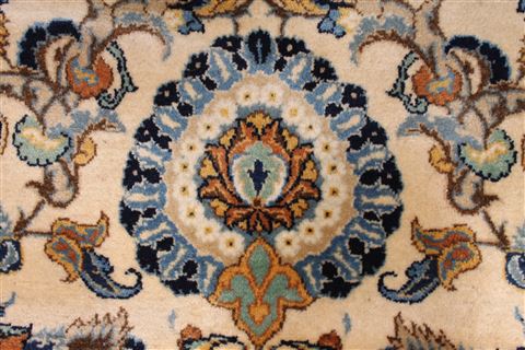 Kashan Blue Hand Knotted 120 X 178 Area Rug 254-29175 Image 6