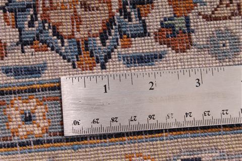Kashan Blue Hand Knotted 120 X 178 Area Rug 254-29175 Image 7