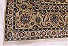 Kashan Blue Hand Knotted 120 X 178  Area Rug 254-29175 Thumb 1