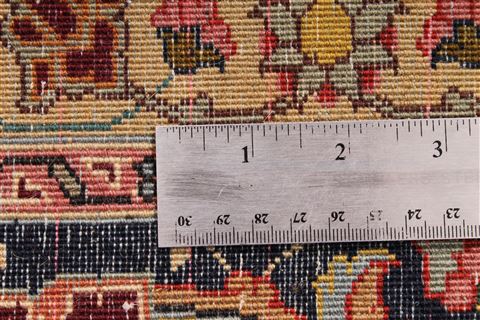 Tabriz Green Hand Knotted 910 X 122 Area Rug 254-29178 Image 3